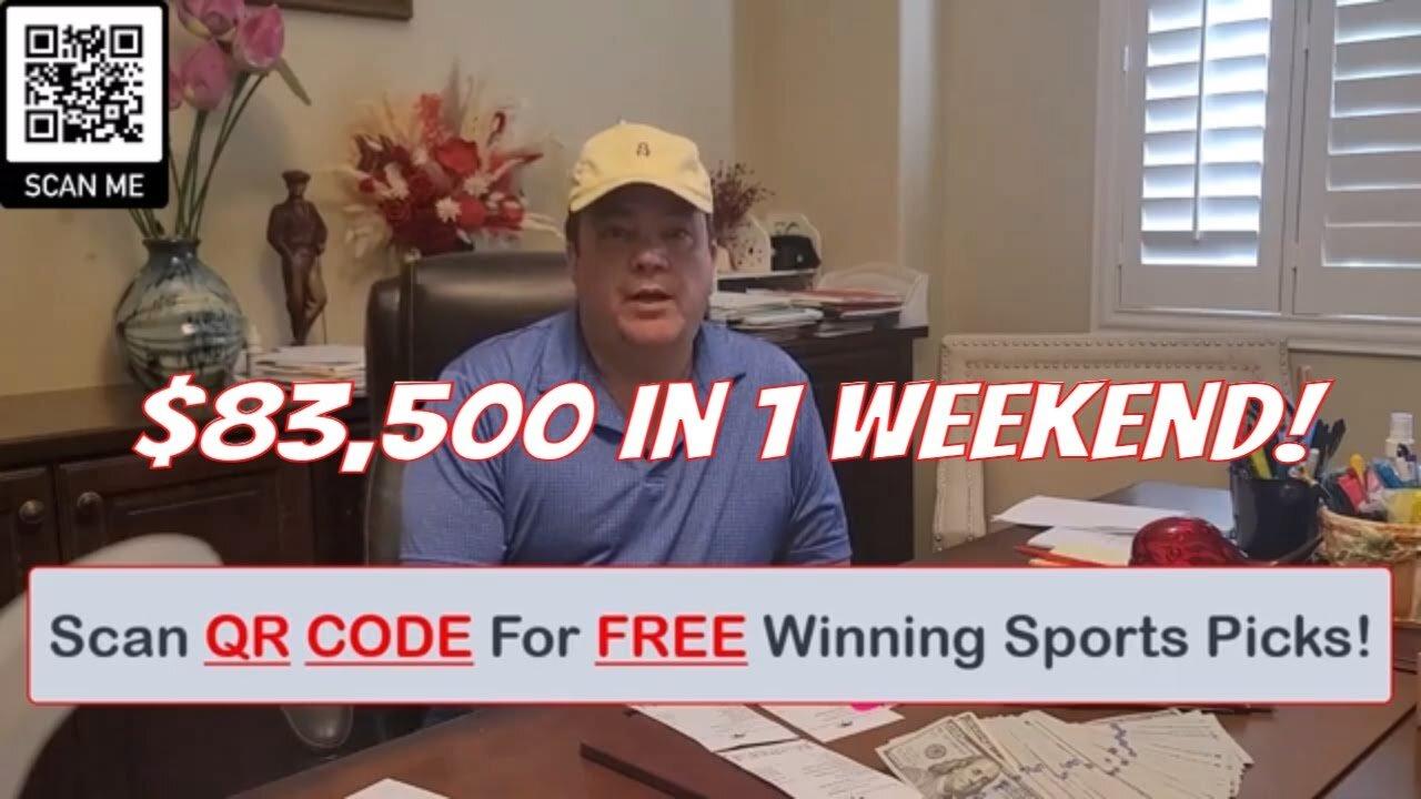 SPORTS BETTING | How I Turned $1400 into $83,500 using Free Picks!
