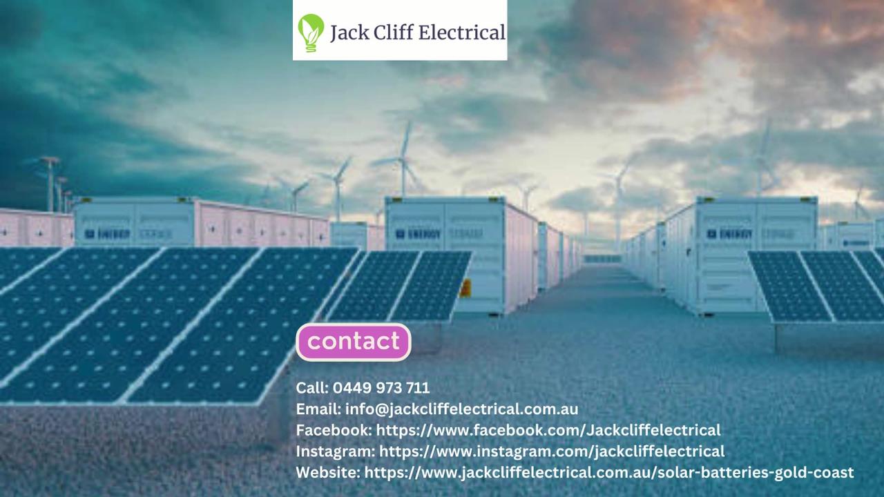 Efficient Solutions for Solar Batteries in Gold Coast | Renewable Energy Store
