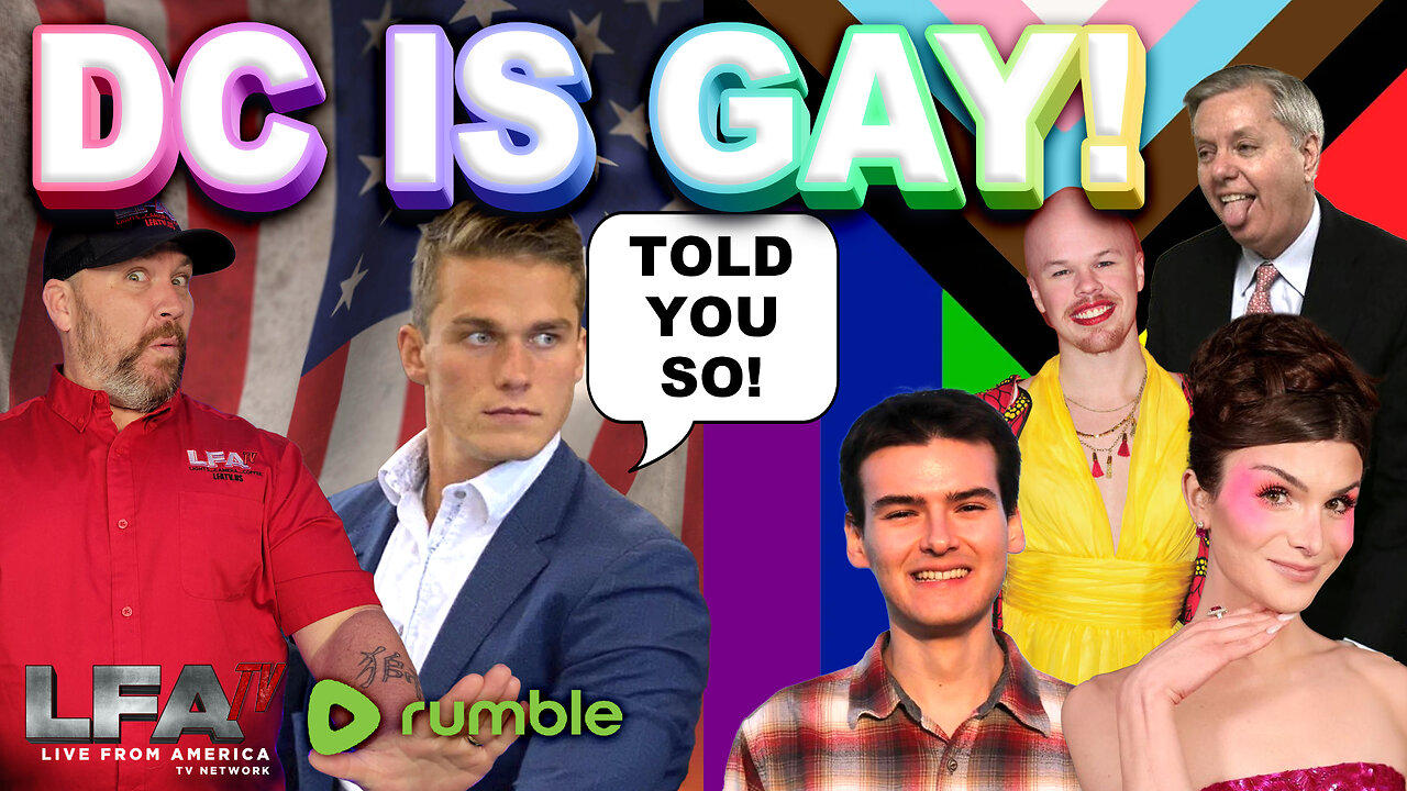 DC IS SO GAY! | LIVE FROM AMERICA 12.18.23 @11am