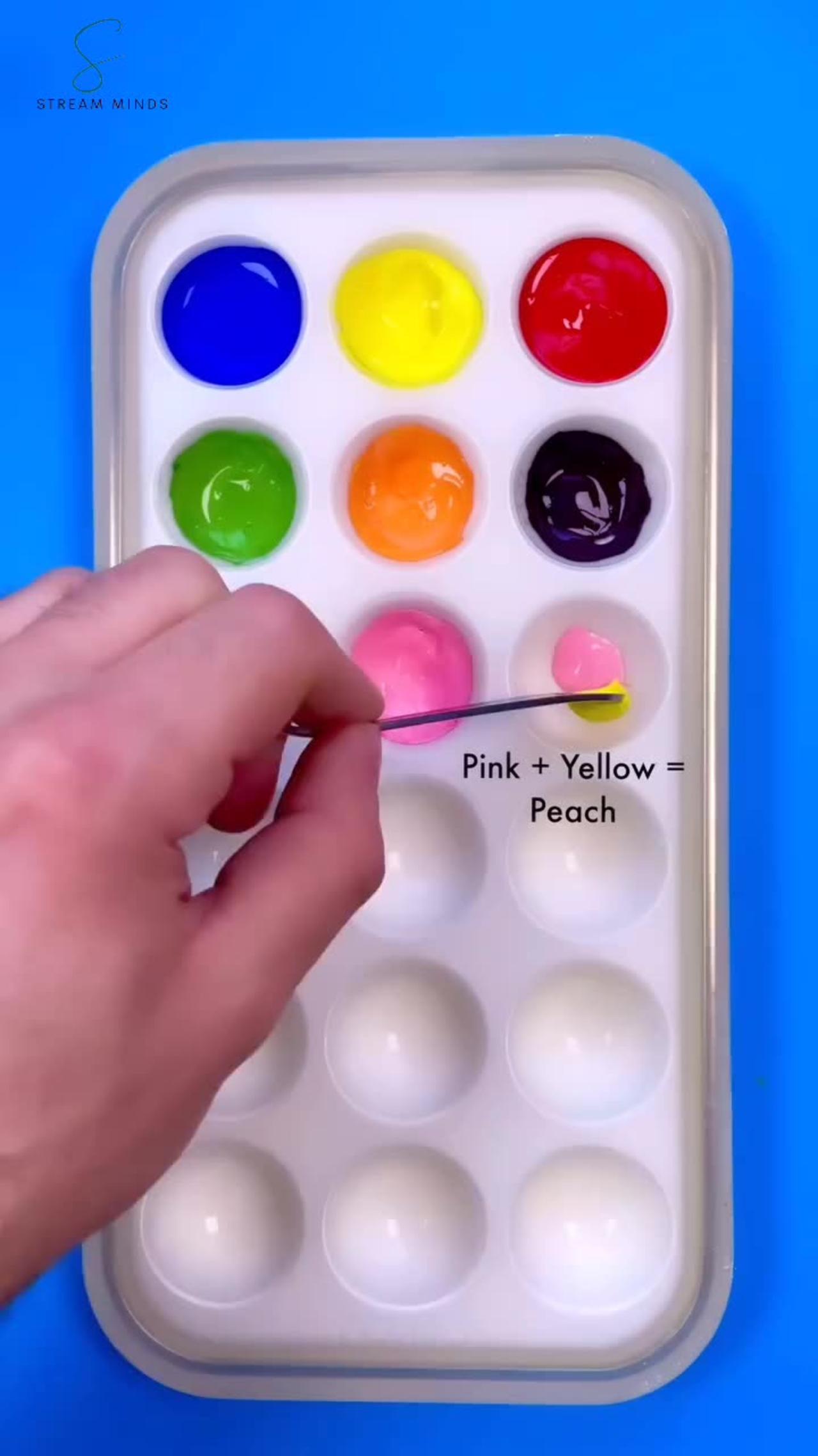 How to make many colors from three colors, Artist, art and craft, colour tricks, amazing tricks