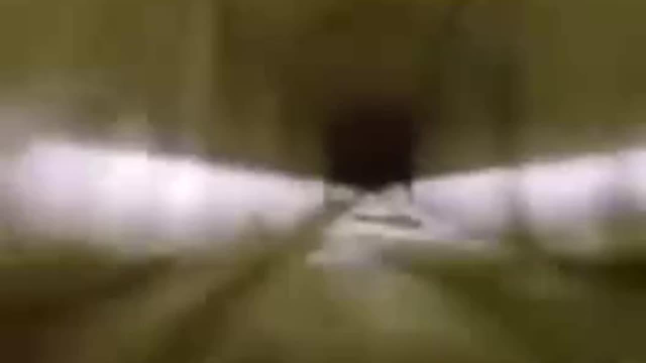 Driving through DUMB (Deep Underground Military Base)