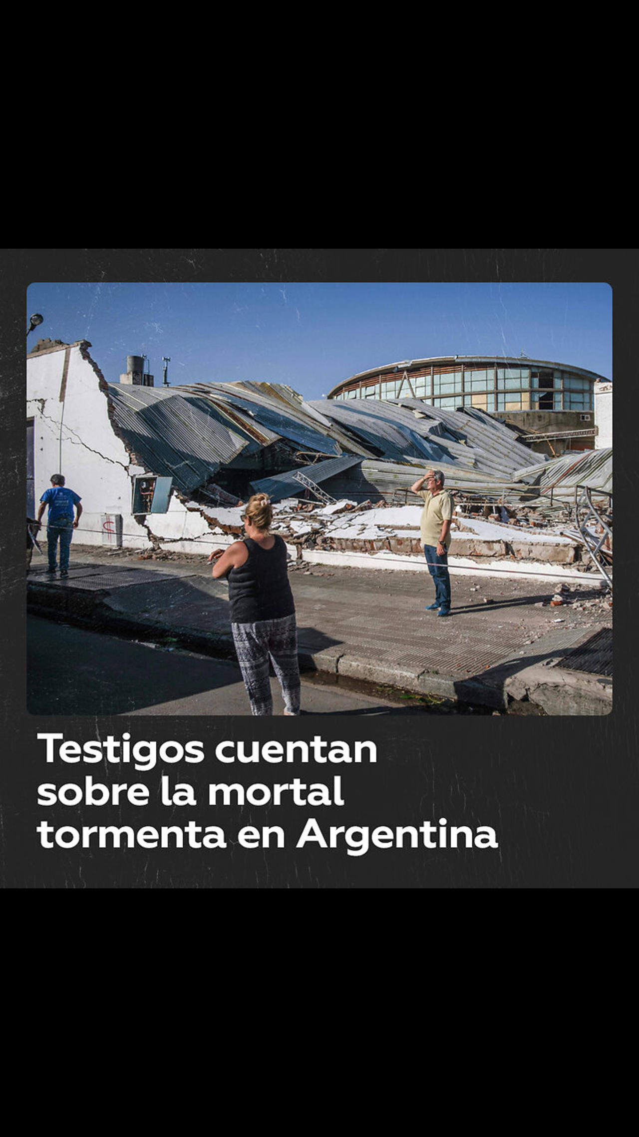“Dos horas de una película de terror”: Testigos cuentan sobre la mortal tormenta en Argentina
