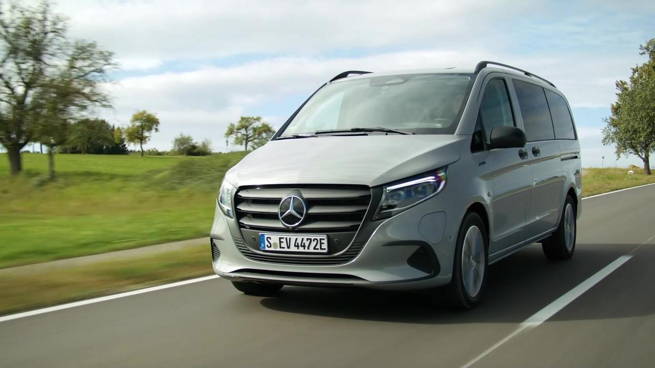 Mercedes-Benz eVito Panel Van Driving Video