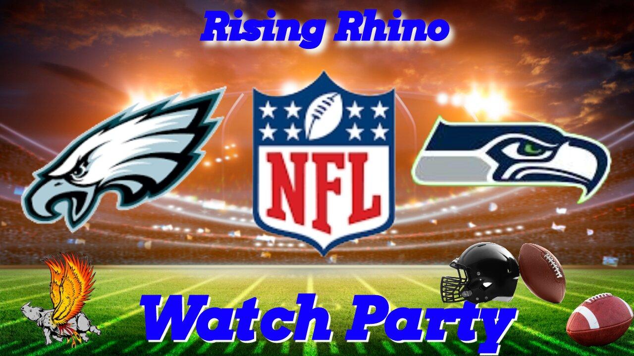 Philadelphia Eagles vs Seattle Seahawks Watch Party and Play by Play