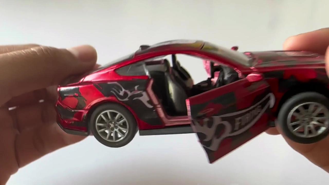 Red Super Mustang Cool Car For Kids Review Video One News Page VIDEO