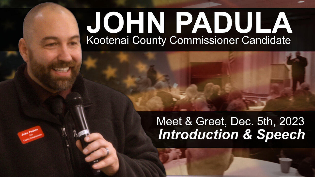 John Padula Meet & Greet, Dec. 5th, 2023
