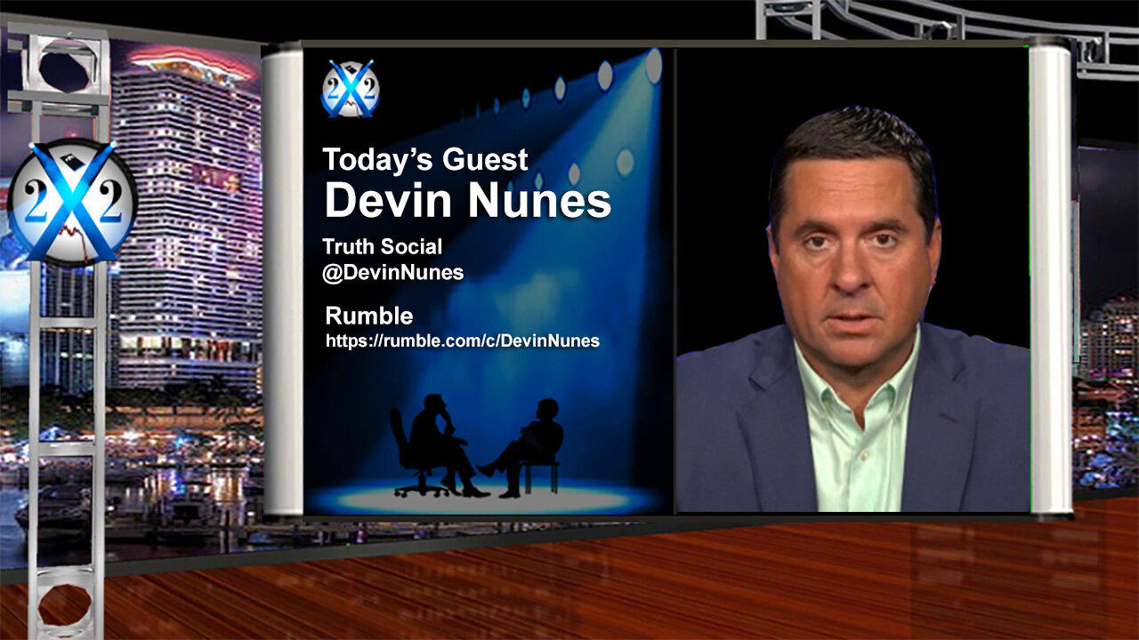 Devin Nunes - It Has Begun, The Message Was Sent, Obama Is Forcing Biden Out, Right On Schedule