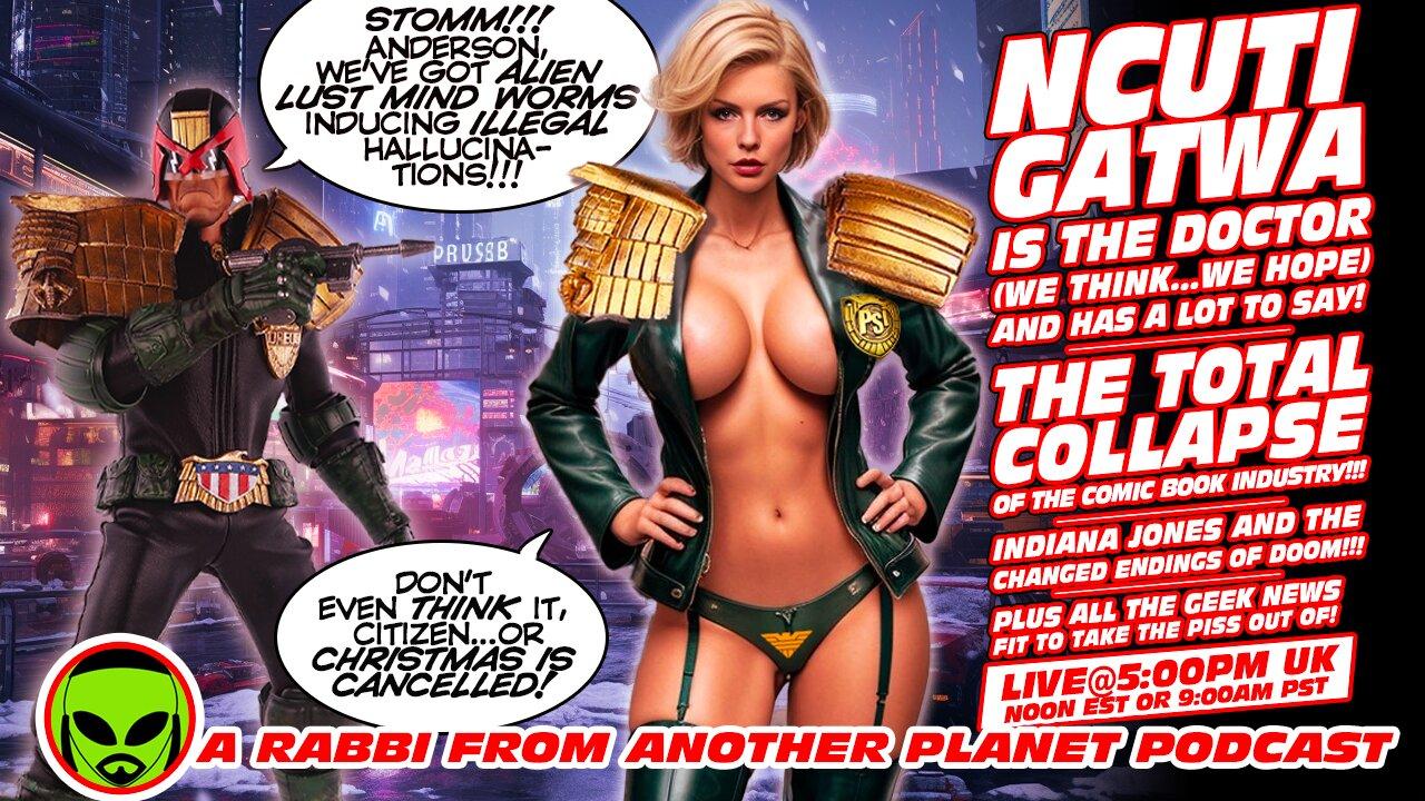 LIVE@5: Ncuti Gatwa SPEAKS on Being the New Doctor Who! Comic Book Industry Collapse! Indiana Jones!