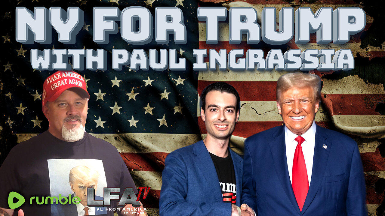 New York For Trump with Paul Ingrassia | AMERICA FIRST LIVE 12.19.23 3pm