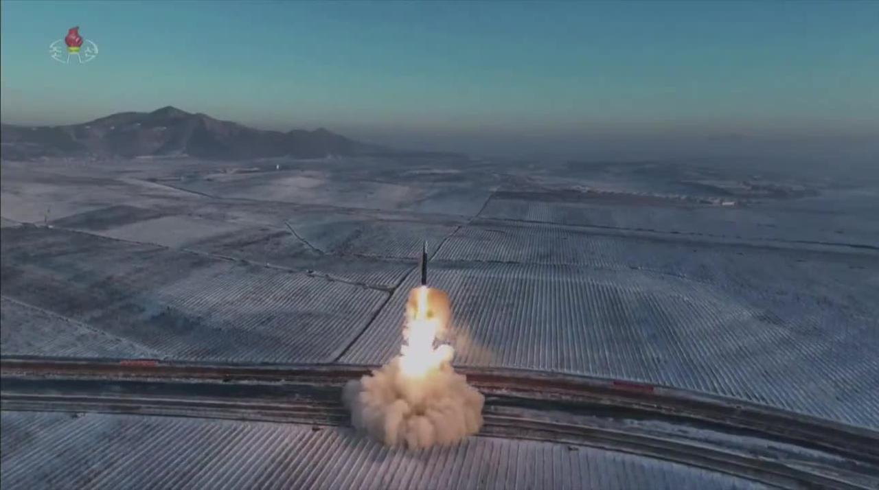 Pyongyang launched an intercontinental ballistic missile