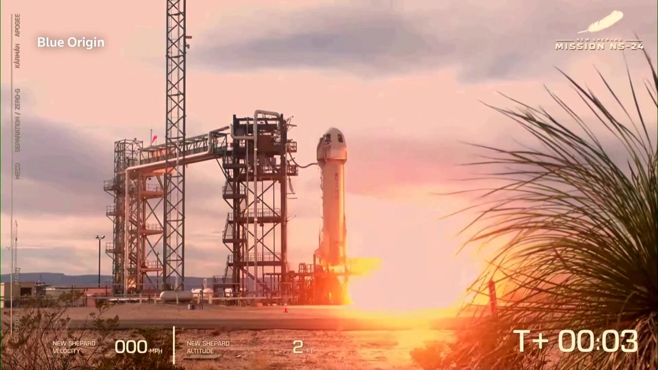 Blue Origin successfully launches New Shepard rocket