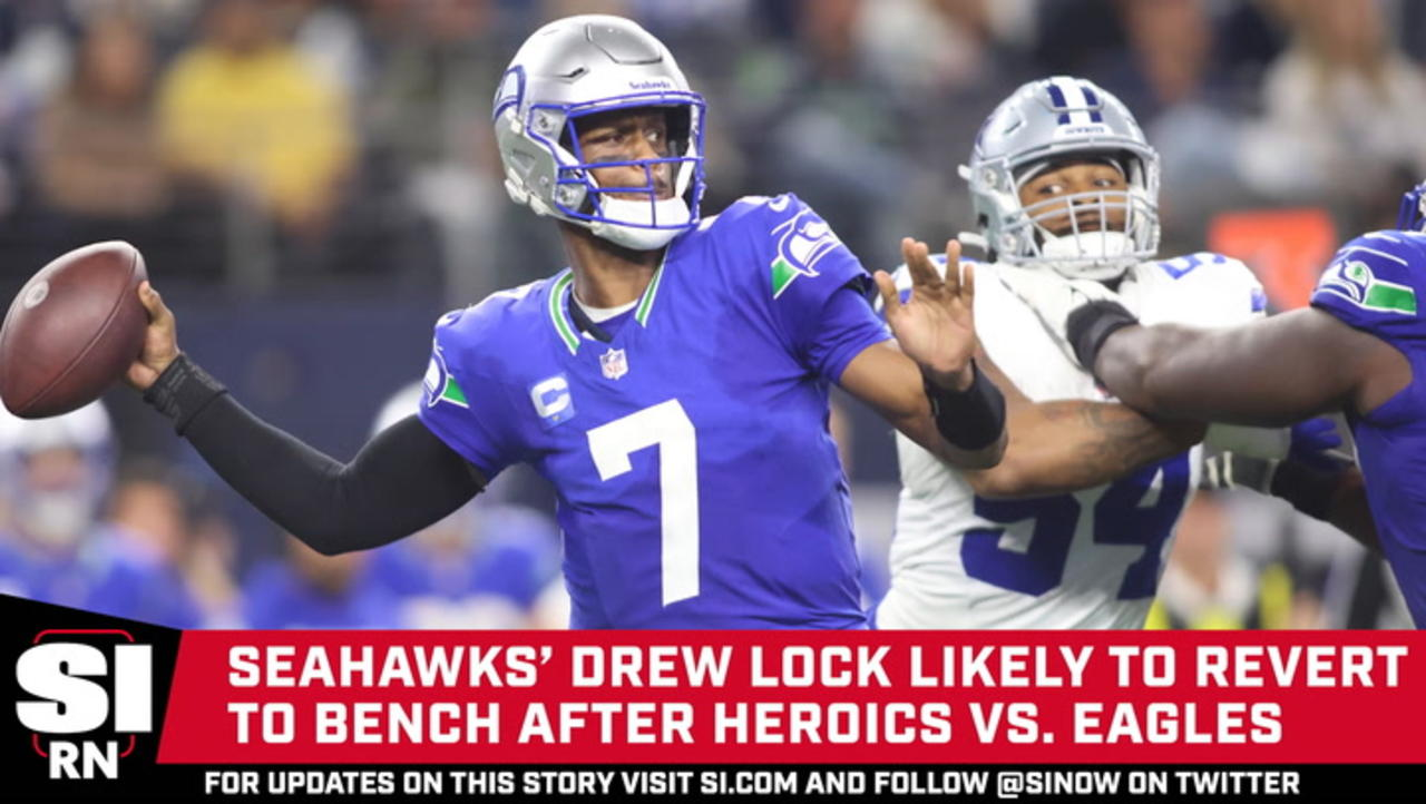 Seahawks’ Drew Lock Likely To Revert To Bench After Heroics vs. Eagles