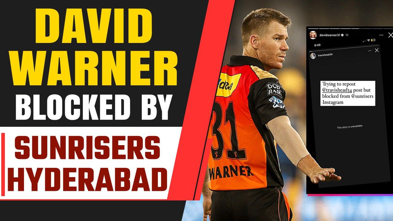 Sunrisers Hyderabad Blocks David Warner Amid Head Congratulatory Attempt| Oneindia News