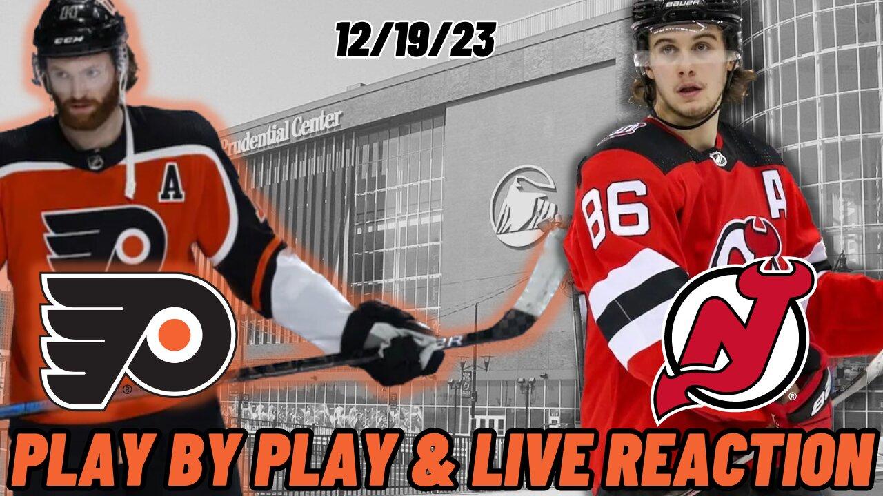 Philadelphia Flyers vs New Jersey Devils Live Reaction | NHL Play by Play | Flyers vs Devils