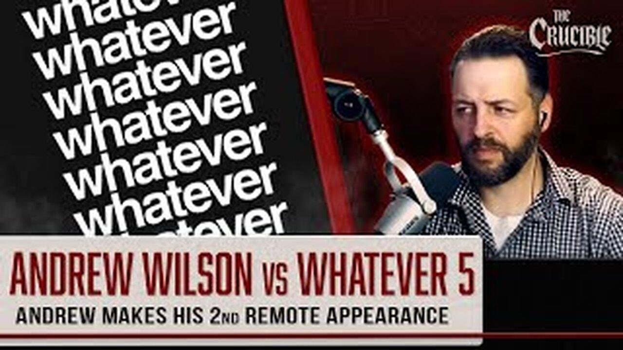 Andrew Wilson vs Whatever: 5 - One News Page VIDEO