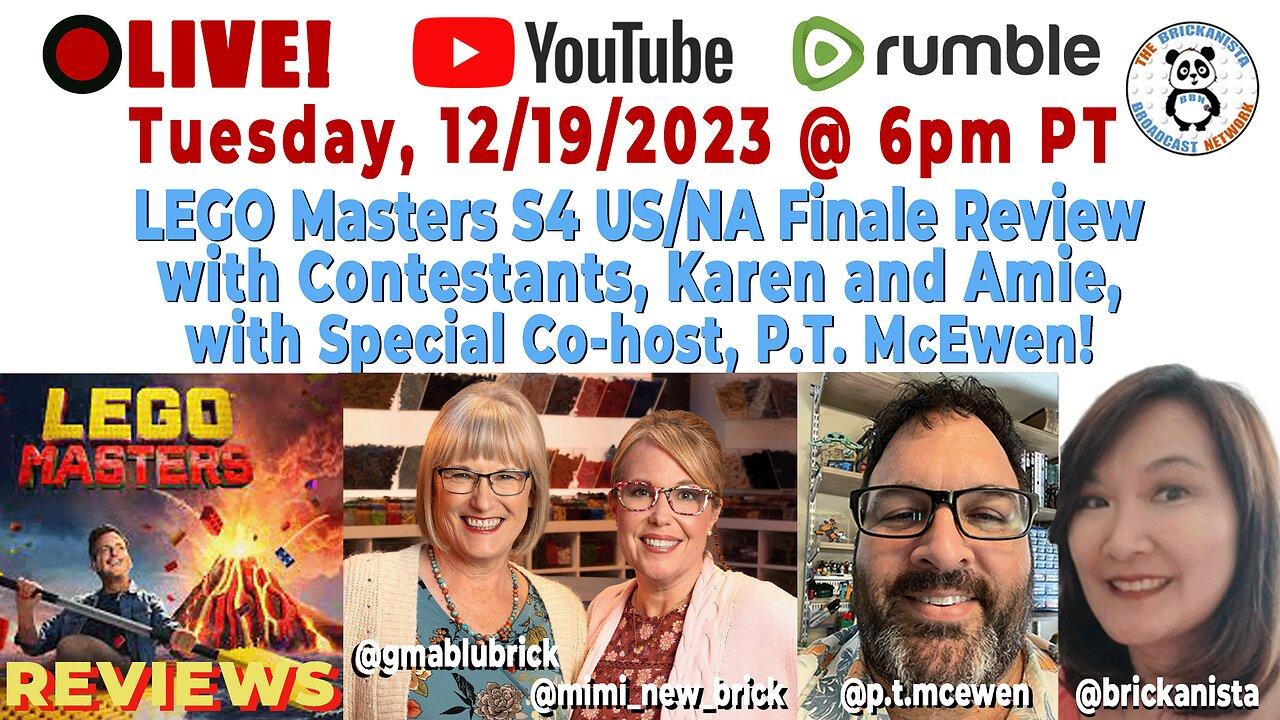 Lego Masters US/NA Season 4 Finale Review with - One News Page VIDEO