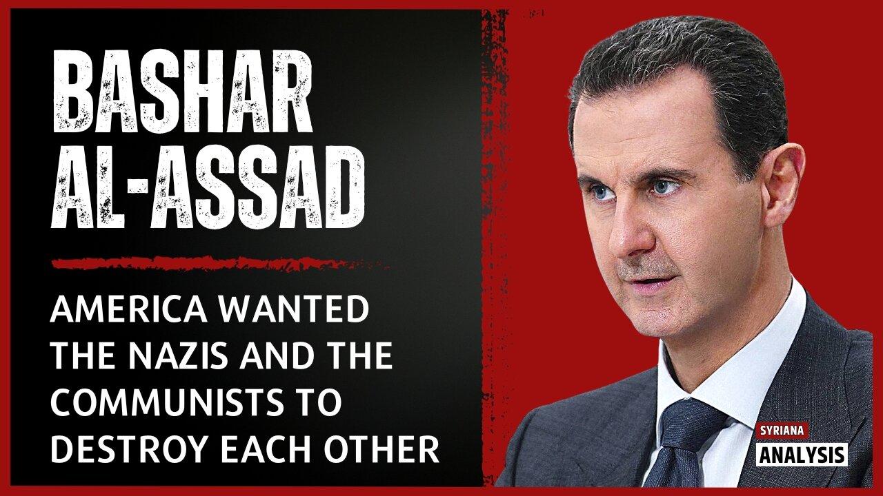Bashar al-Assad drops shocking bombshell in a new speech!