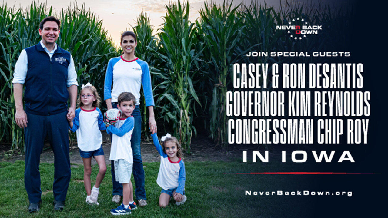 Ames, IA - Meet & Greet with Special Guests Governor Ron DeSantis, Chip Roy & Kim Reynolds