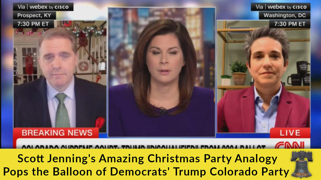 Scott Jenning's Amazing Christmas Party Analogy Pops the Balloon of Democrats' Trump Colorado Party