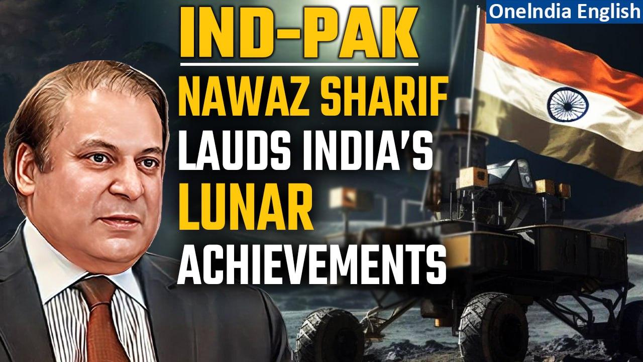 Former Pakistan PM Nawaz Sharif Says ‘Despite Moon Milestones Nearby, We're Earthbound’ | Oneindia