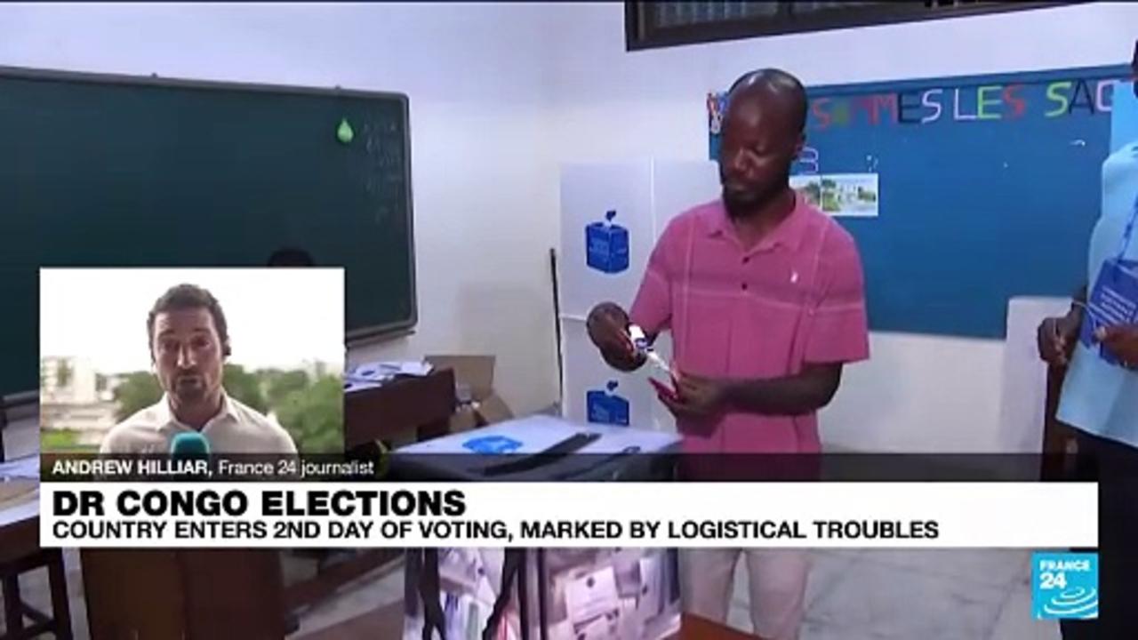 DR Congo enters second day of chaotic election
