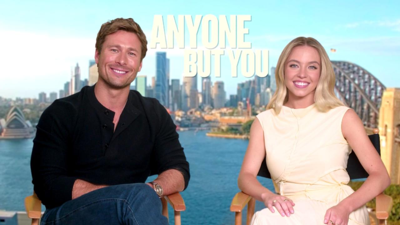 'Anyone But You' Stars Sydney Sweeney & Glen Powell Play 'Anyone But WHO?' Game | THR News Video