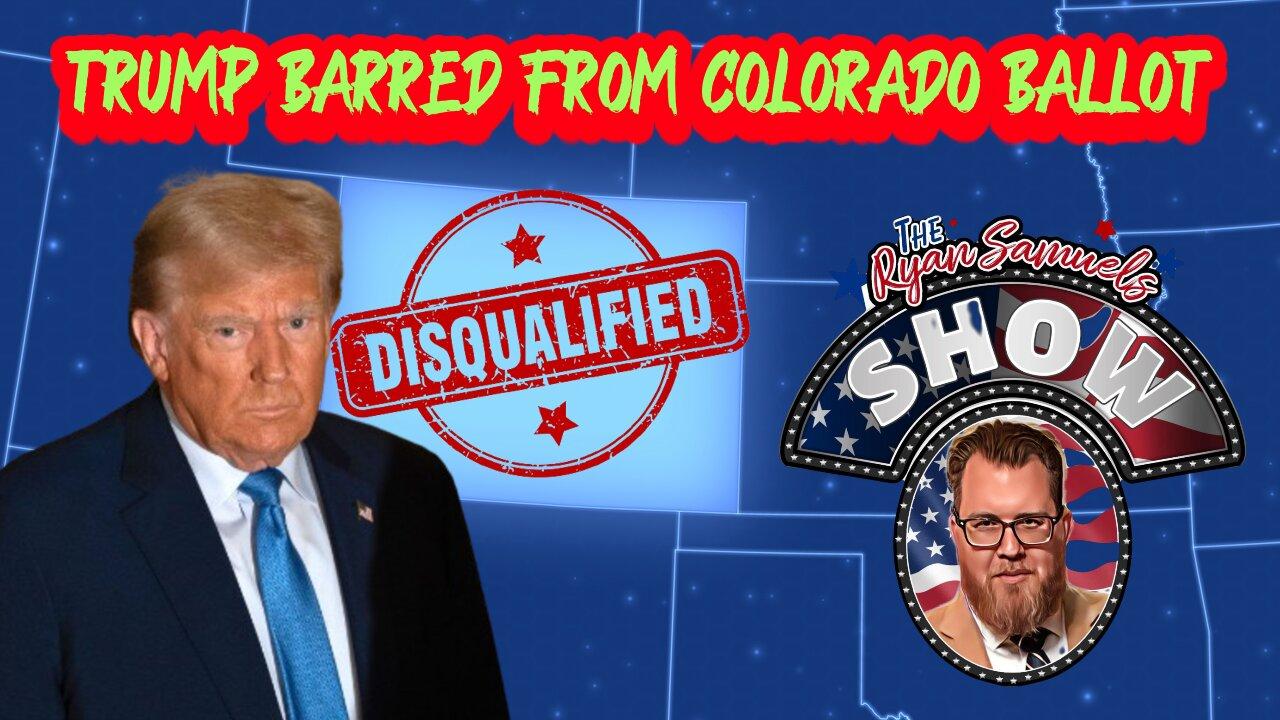 Colorado Disqualifies Trump From The Ballot Waiting Supreme Court Decision