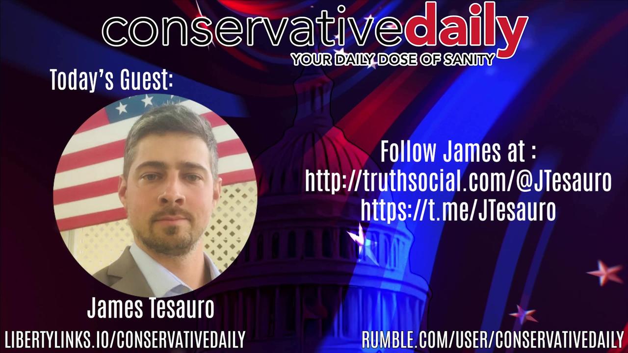 21 December 2023 12PM EST - Joe Oltmann and David Clements Live with James Tesauro - Keep Fighting - Elections Are the Hill to S