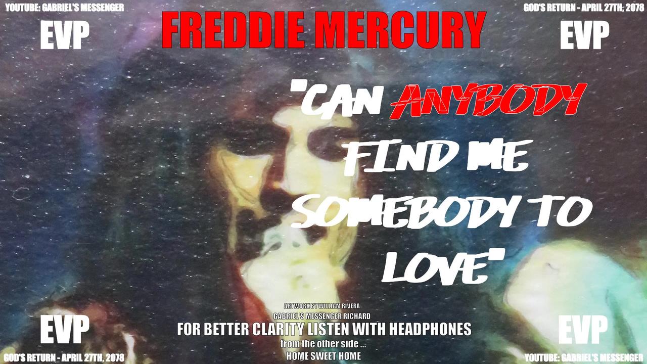 EVP Freddie Mercury Singing Intro to SOMEBODY TO LOVE Afterlife Spirit Communication