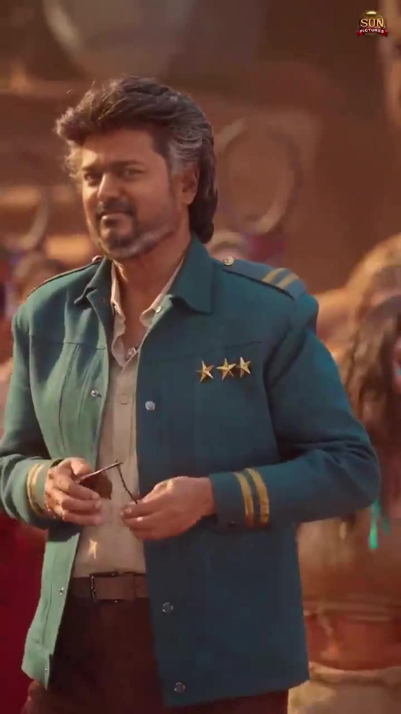 Actor Vijay does the Super Star Rajni Swag from #Kaavaalaa #ai #deepfake #shorts #roop #vijay #rajni