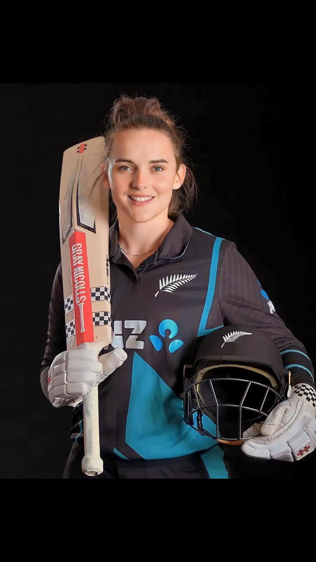 Amelia Kerr (Allrounder) New Zealand #ameliakerr #newzealandcricket #cricketlover #cricket #beautifu