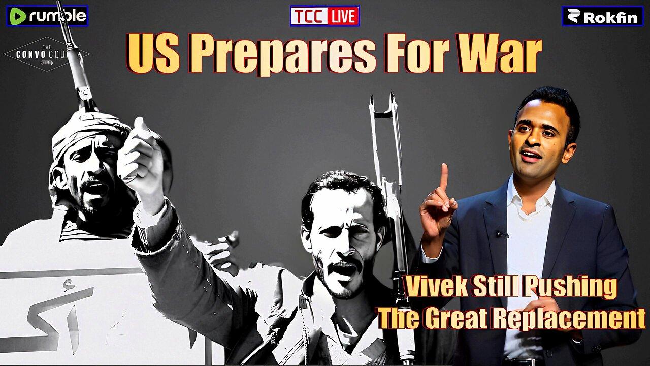 US Prepares for War with Yemen, Dave Decamp Joins, Alex Saab Free, US MSM Turn on Israel/Ukraine