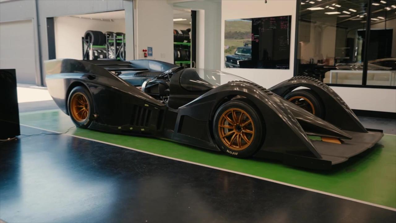 Rodin Cars FZERO prototype lights up the track for its first circuit outing Trailer