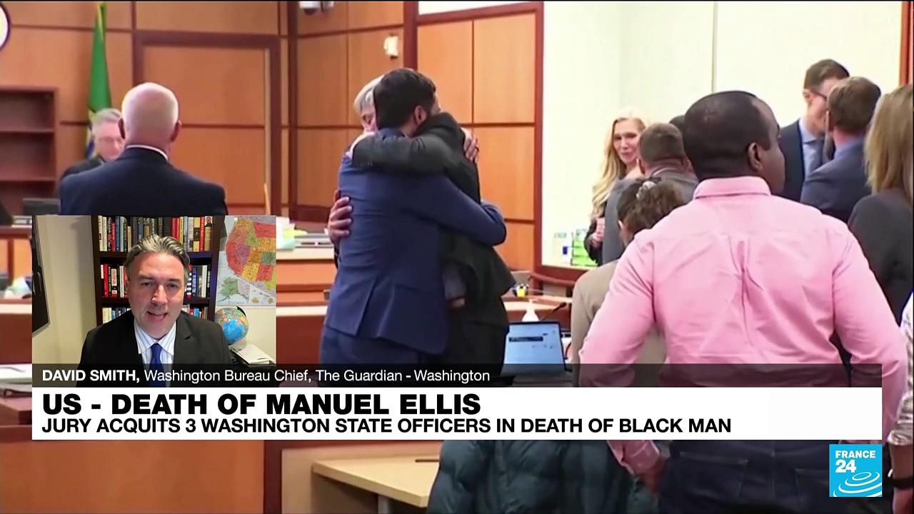 Three Washington state police officers acquitted in killing of Black man