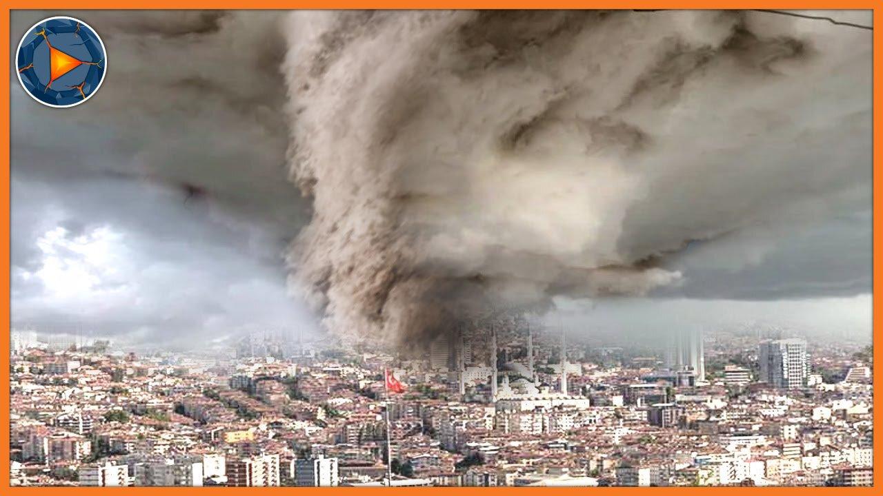 Tornado en Turquía Vientos de 250 kilómetros por hora