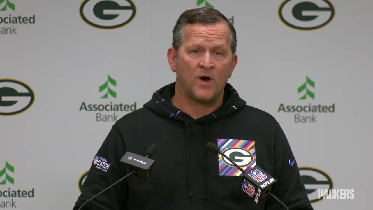 Packers Defensive Coordinator Joe Barry Spoke to the Media