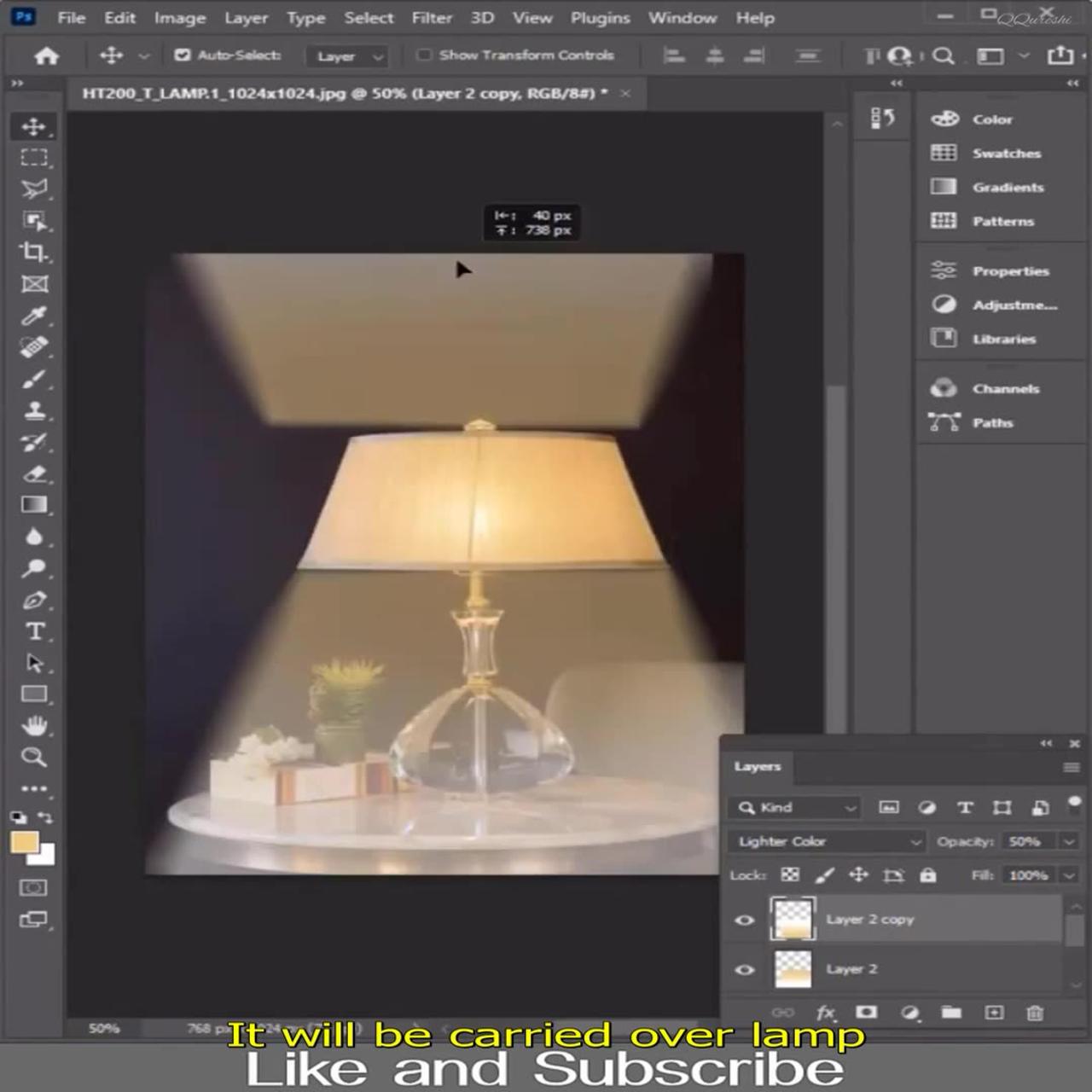 Lighting Effect in Adobe Photoshop - One News Page VIDEO