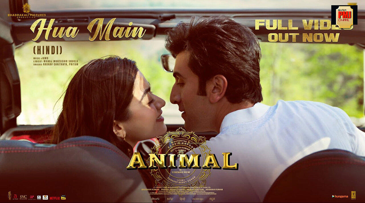 ANIMAL | Hua Main (Full Video) | Ranbir Kapoor | Rashmika M | Sandeep V | Raghav,Manoj M | Bhushan