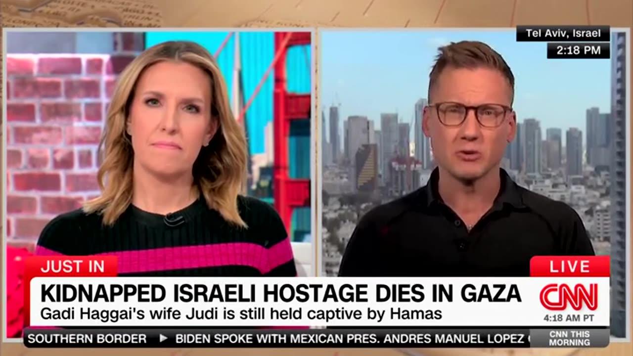 CNN Reporter Gets Visibly Emotional Live On-Air While Reporting Death Of Elderly Israeli Man