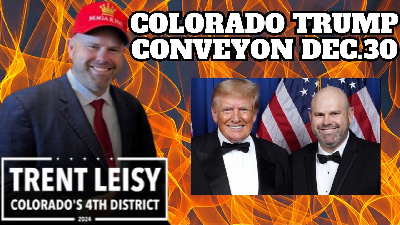 Convoy Protest Over Trump Removal From Ballot! | With Patriot Trent Leisy