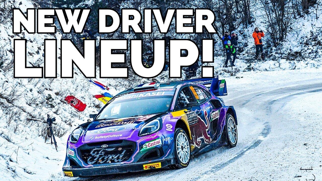 WRC M Sport announces NEW driver line up!