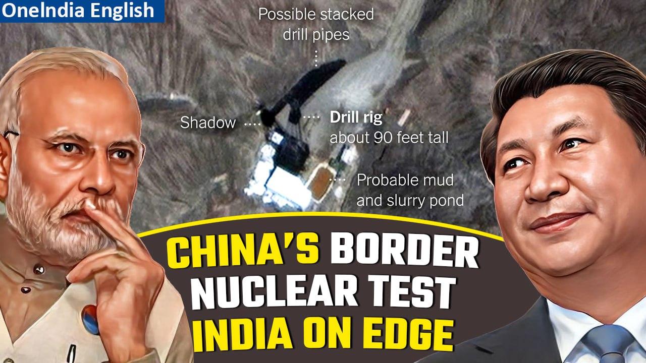 Alert in India as Satellite Images Hint at Potential Nuclear Weapons Test by China | Oneindia News