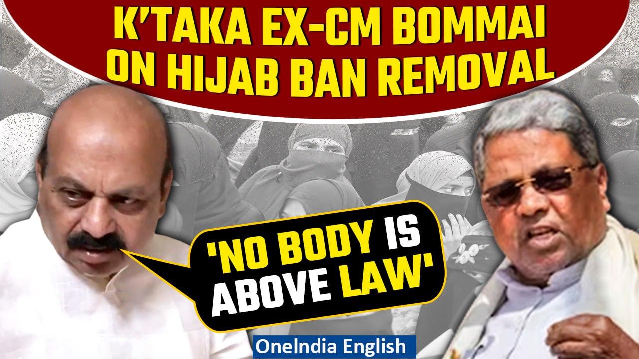 Karnataka: Basavaraj Bommai criticises Siddaramaiah’s Hijab Stance, Citing Government Failures