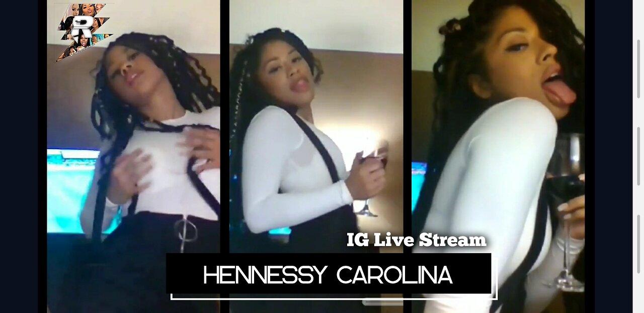 Hennessy Carolina Dancing and drinking wine #throwbackclip