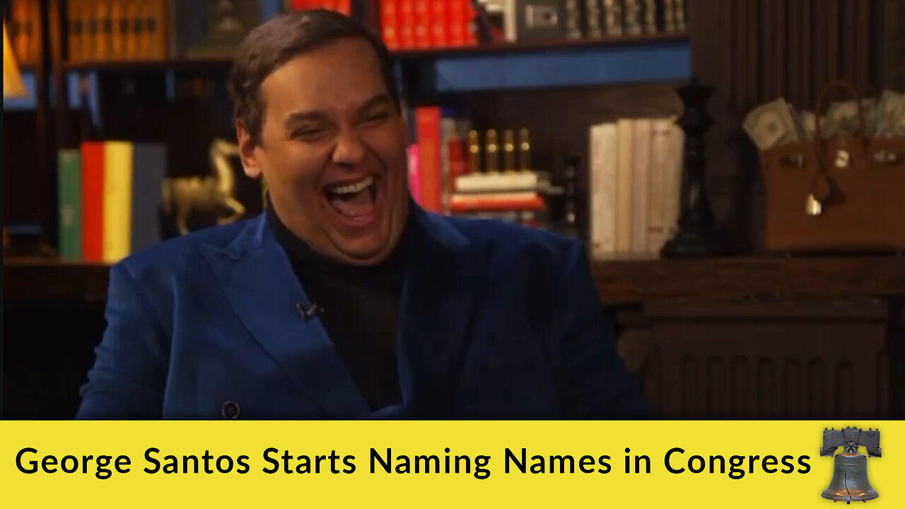 George Santos Starts Naming Names in Congress
