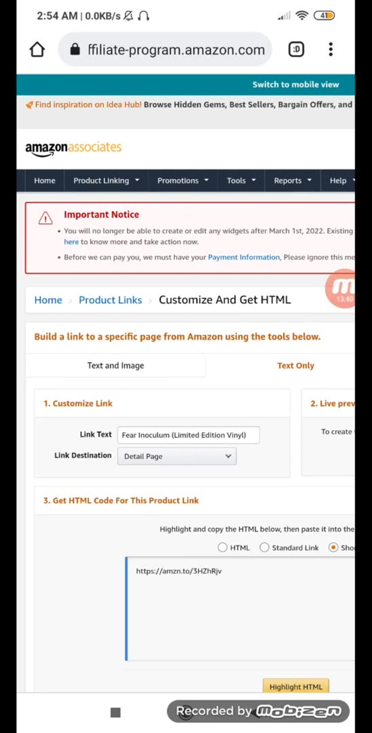 How To Create Amazon Affiliate Account