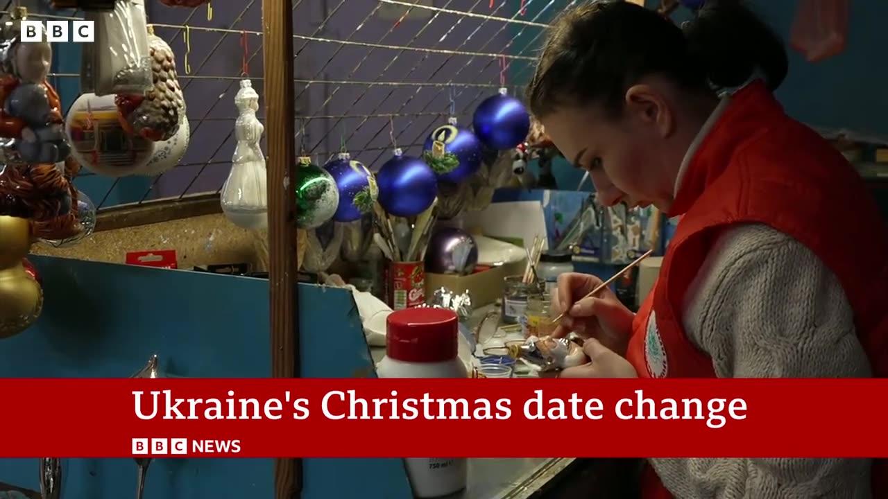 Ukraine moves its Christmas data making shift
