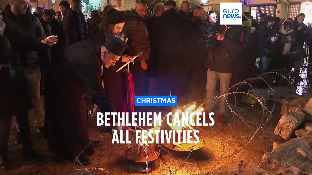 Bethlehem cancels all Christmas festivities in One News Page VIDEO