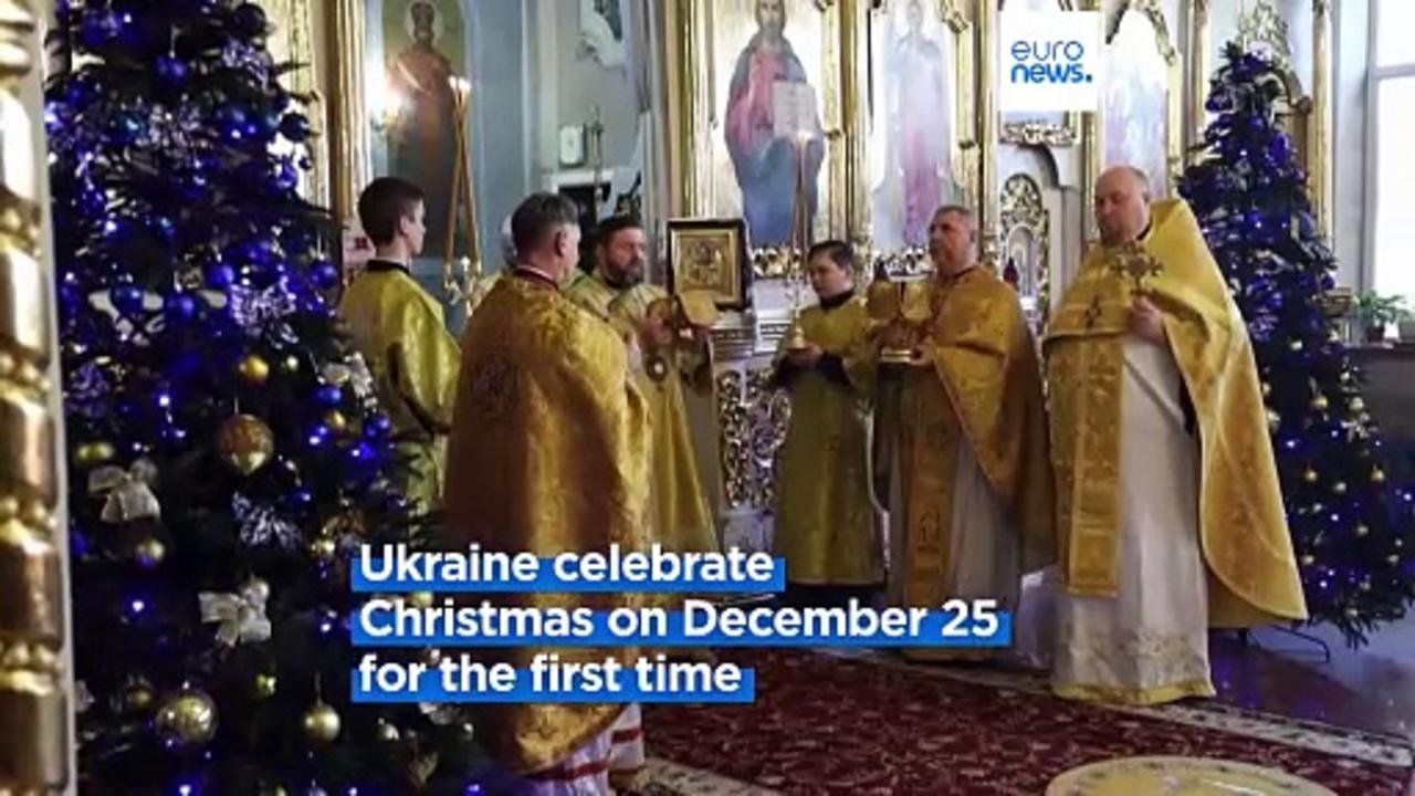 'We all celebrate together', says Zelenskyy in Christmas message