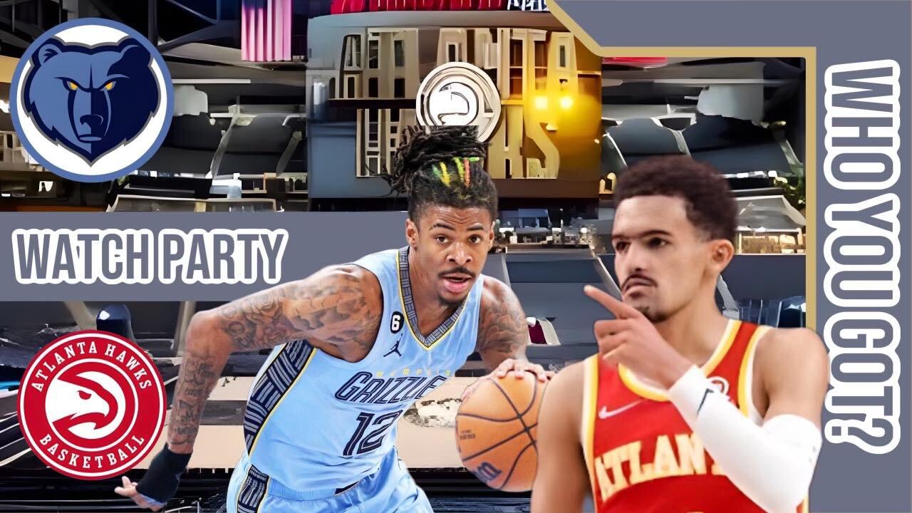 Memphis Grizzlies vs Atlanta Hawks | Play by Play/Live Watch Party Stream | NBA 2023 Game 29
